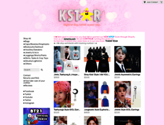 kstar.storenvy.com screenshot