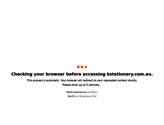 kstationery.com.au screenshot