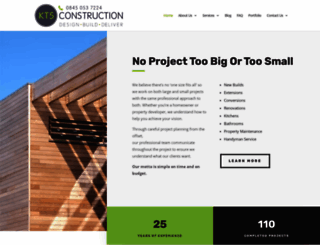 kt5construction.com screenshot