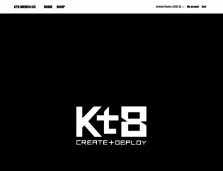 kt8merch.com screenshot