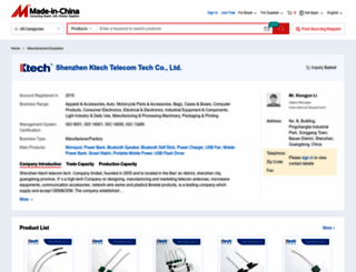 ktech2005.en.made-in-china.com screenshot