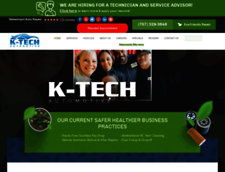 ktechautomotive.com screenshot