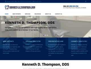 kthompsondds.com screenshot