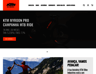 ktm-bike.pt screenshot