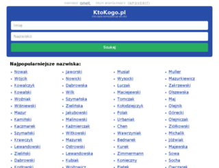 kto-kogo.pl screenshot