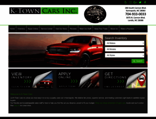 ktowncarsinc.com screenshot