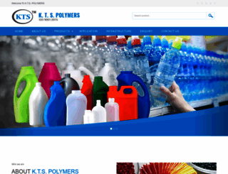 ktspolymers.com screenshot