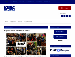 kuac.org screenshot