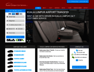 kuala-lumpur-car-service.com screenshot