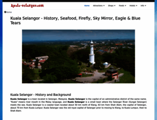 kuala-selangor.com screenshot