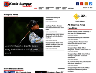 kualalumpurnews.net screenshot