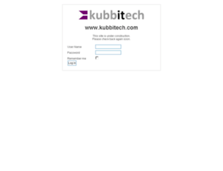 kubbitech.com screenshot