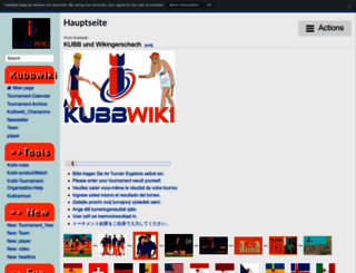 kubbwiki.de screenshot
