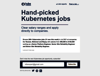 kube.careers screenshot
