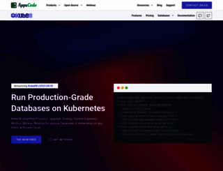 kubedb.com screenshot