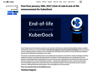 kuberdock.com screenshot