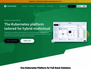 kubesphere.io screenshot