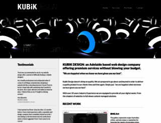 kubikdesign.com.au screenshot