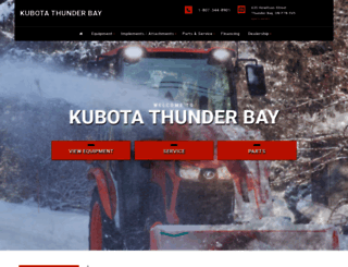 kubotathunderbay.com screenshot
