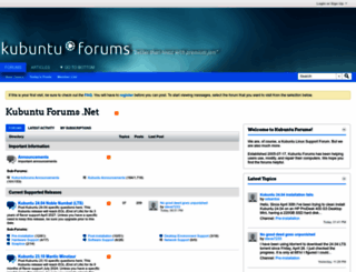 kubuntuforums.net screenshot