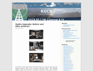 kucb.wordpress.com screenshot