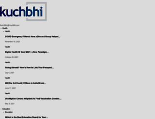 kuchbhi.com screenshot