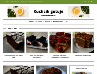 kuchcikgotuje.pl screenshot