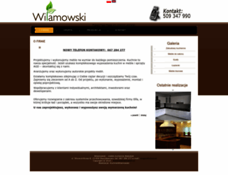 kuchniewilamowski.pl screenshot