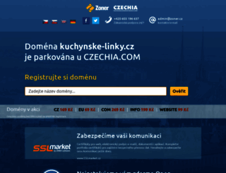 kuchynske-linky.cz screenshot