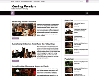 kucingpersian.com screenshot