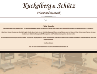 kuckelberg-schuetz.de screenshot