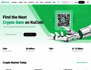 kucoin.com screenshot