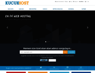 kucukhost.com screenshot