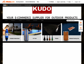 kudo-outdoors.en.alibaba.com screenshot