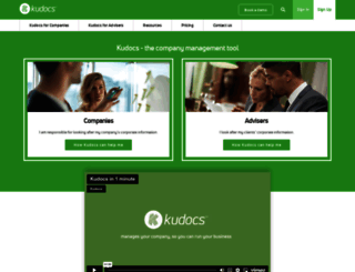 kudocs.co.uk screenshot
