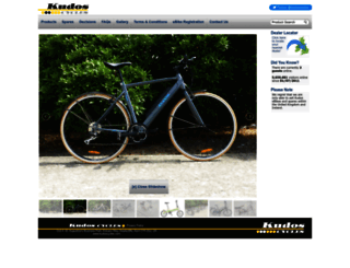 kudoscycles.com screenshot