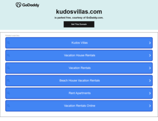 kudosvillas.com screenshot
