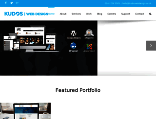 kudoswebdesign.co.uk screenshot