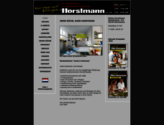 kuechen-horstmann.com screenshot
