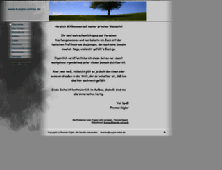 kuegler-online.de screenshot