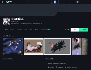 kuelisa.deviantart.com screenshot
