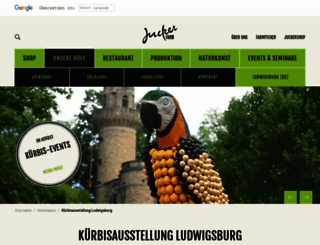 kuerbisausstellung-ludwigsburg.de screenshot