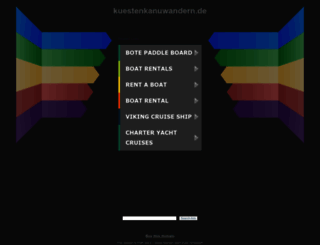 kuestenkanuwandern.de screenshot