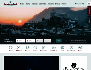 kufstein.com screenshot