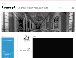 kugosyk.wordpress.com screenshot