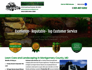 kuhlmanlawnservice.com screenshot
