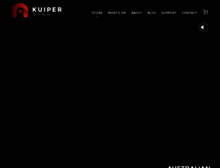 kuipergear.com.au screenshot