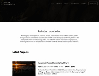 kulinda.org screenshot
