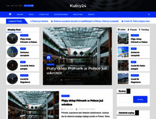 kulisy24.com screenshot