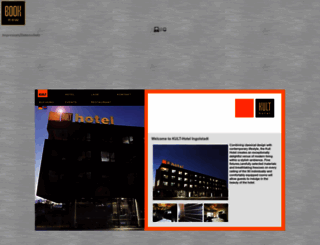 kult-hotel.de screenshot